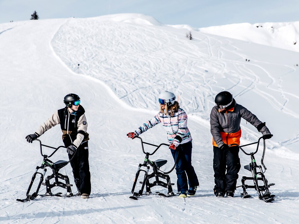 Skitrike - Abwechslung auf der Skipiste