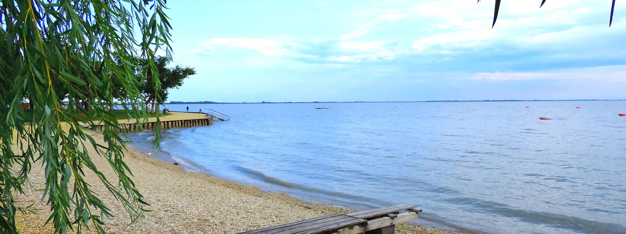 Der Neusiedler See im Burgenland ein Naturjuwel in Oesterreich